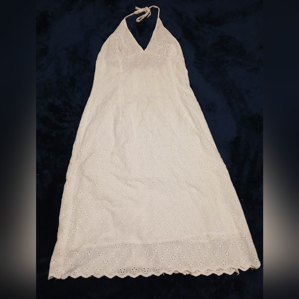 100% Cotton necessary objects dress white xs
